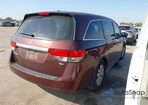 2016 Honda Odyssey Ex-L from USA, damaged, VIN 5FNRL5H67GB037255